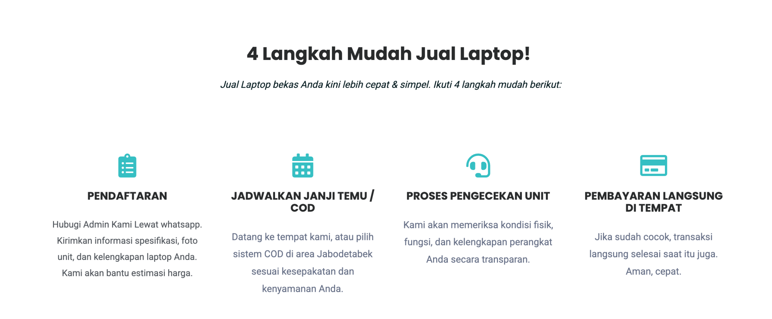 jual laptop bekas